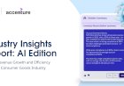 Discover consumer goods insights around AI strategies