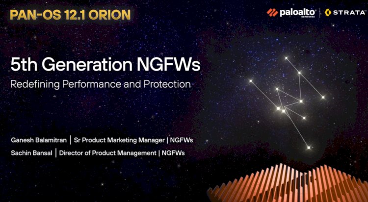 Strata: 5th Generation ML-Powered NGFWs from Palo Alto Networks (Orion)